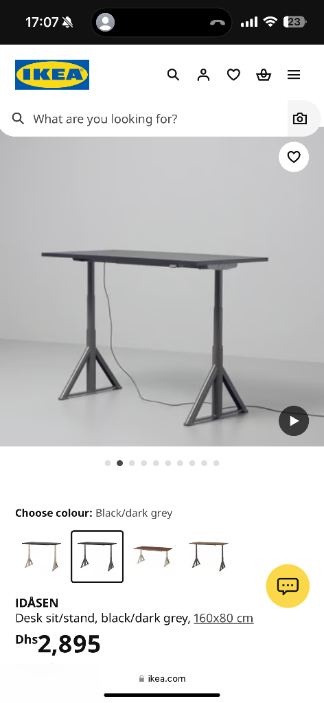 Стол компьютерный Ikea