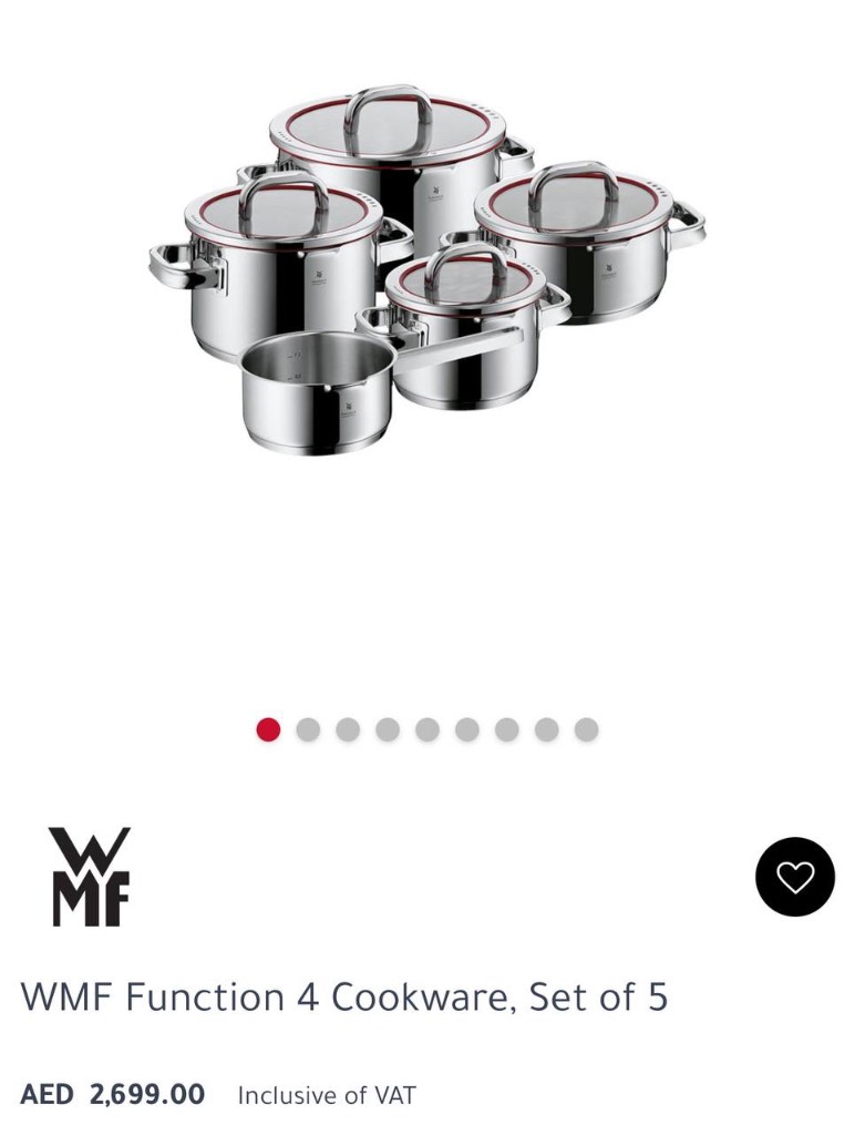 Набор кастрюль (5шт) WMF Functions