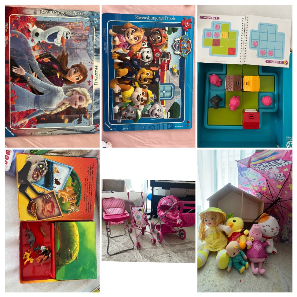 игрушки и книги